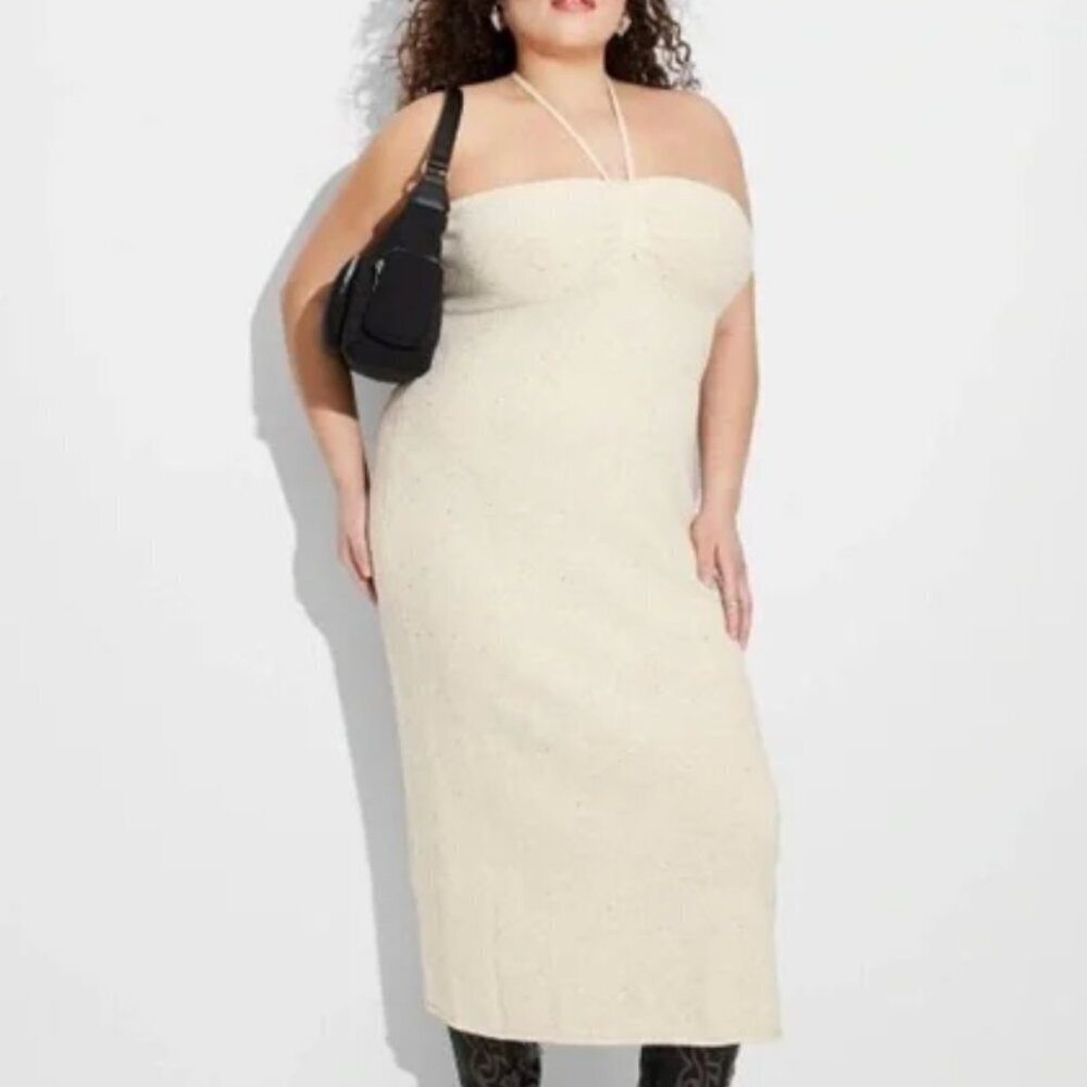 Wild Fable - Tube Midi Sweater Dress